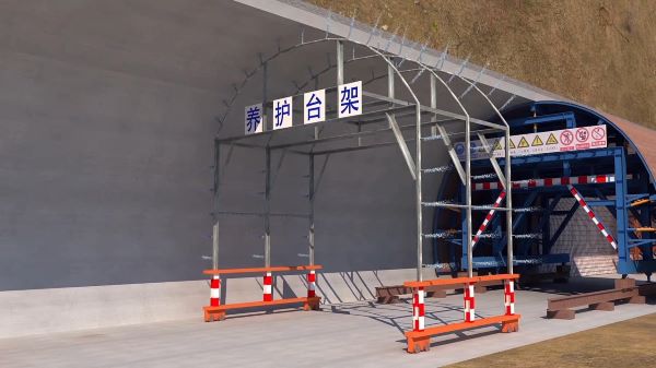 田东县隧道施工动画制作公司 - 隧道施工工艺和施工方法 - 隧道施工汇报动画视频 - bim 工程施工动画
